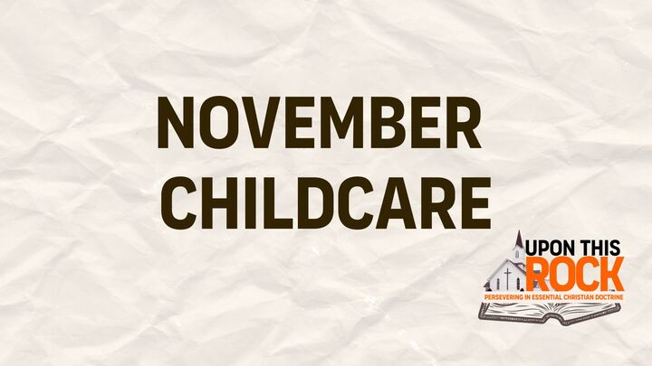 Upon This Rock Childcare logo