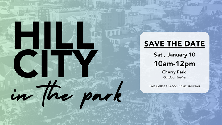Hill City in the Park logo