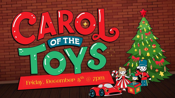 Kids Christmas Musical | Carol of the Toys logo