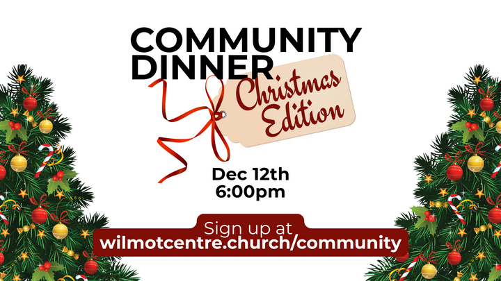 Community Dinner: Christmas Edition logo