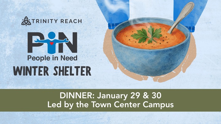 PiN Winter Shelter: TC CAMPUS Dinners logo