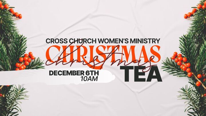 Women at Cross Church Christmas Tea