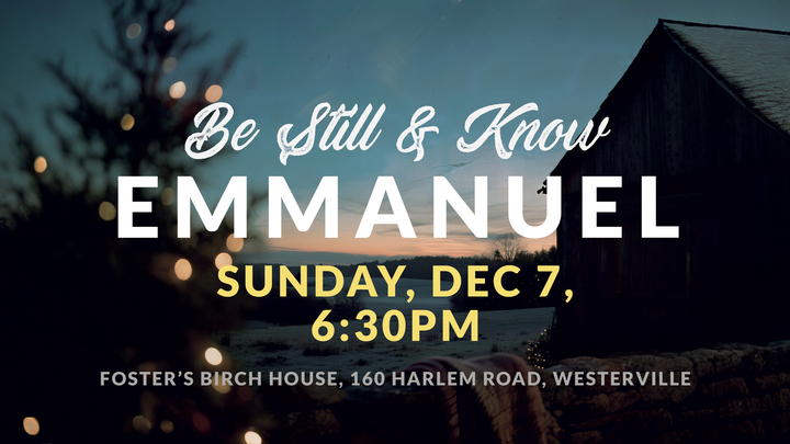 Be Still and Know: Emmanuel logo