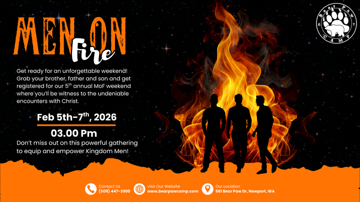 Men On Fire 2026 logo