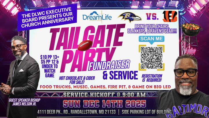 Tailgate Party Fundraiser and Service logo