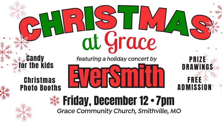Christmas at Grace featuring EverSmith logo