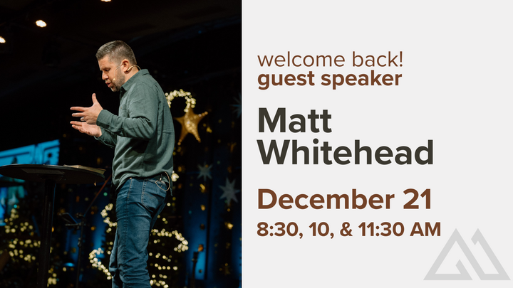 Guest Speaker Matt Whitehead logo