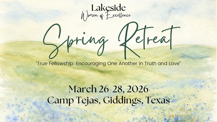 Women Of Excellence 2026 Spring Retreat logo