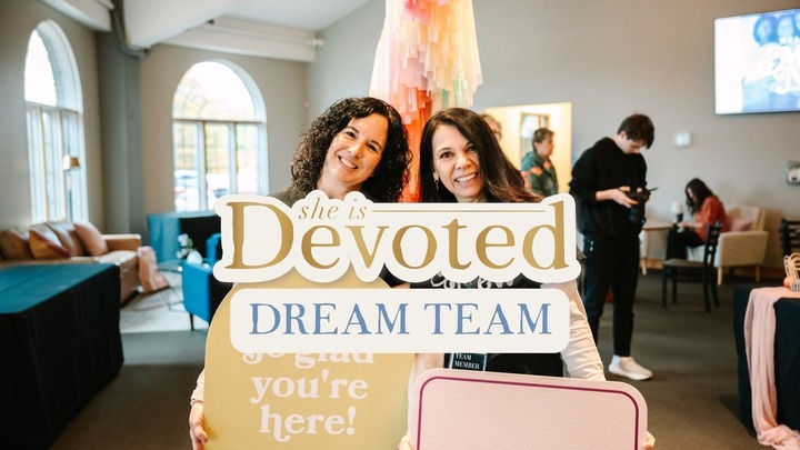 She Is Conference 2026 Dream Team Interest Form logo