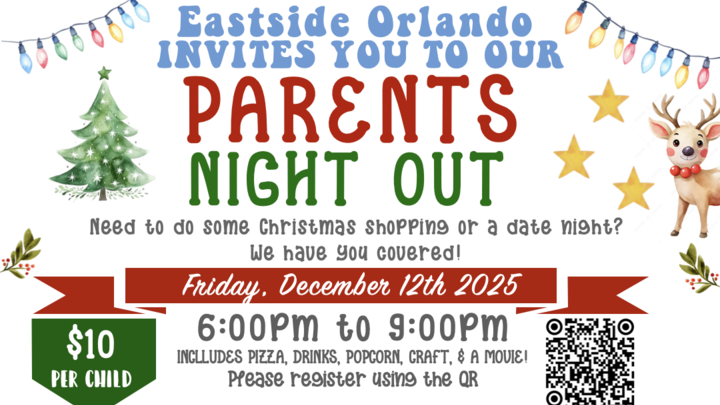 Parents Night Out 2025! logo