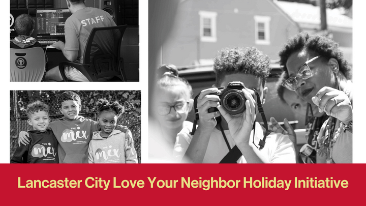 Lancaster City: Love Your Neighbor Holiday Initiative logo