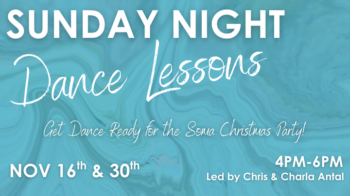 Sunday Night Dance Lessons - November 16th & 30th logo