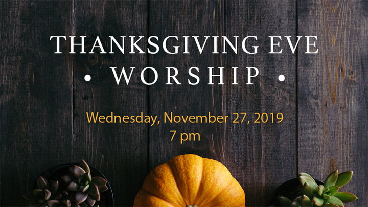 Thanksgiving Eve Worship logo image