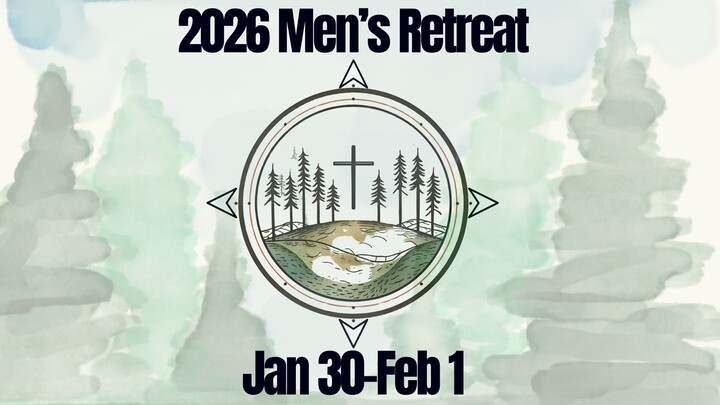 2026 Men's Retreat logo