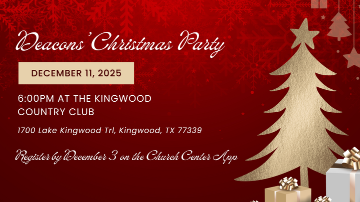Deacons' Christmas Party logo
