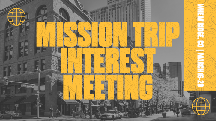 Mission Trip Interest Meeting logo