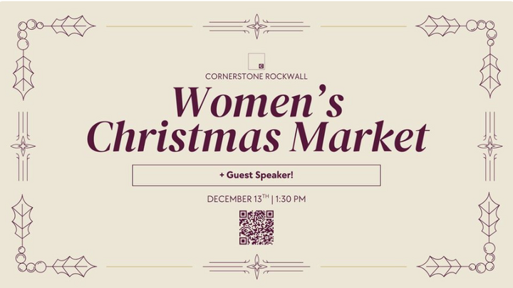 Women's Christmas Market + Message logo