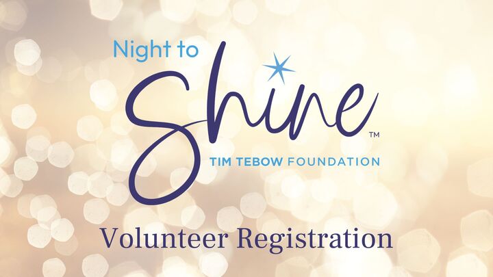 Night to Shine Volunteer Registration logo