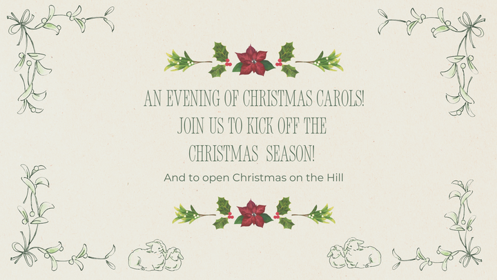 A Night of Carols and Opening to Christmas on the Hill logo
