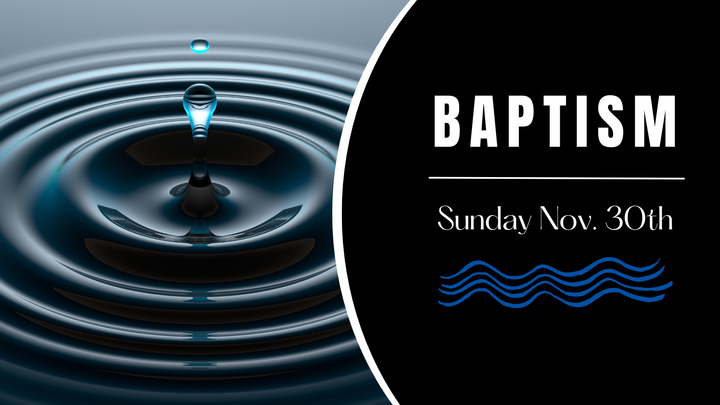 Baptism Sunday logo
