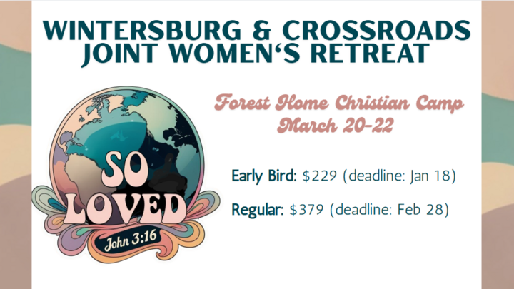 WPC Women's Ministry + Sacred Streams (Crossroads) Women's Retreat  logo