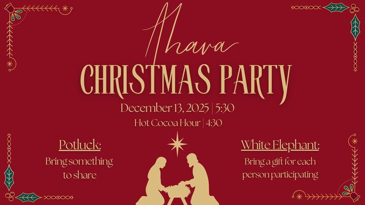 Ahava Christmas Party! logo