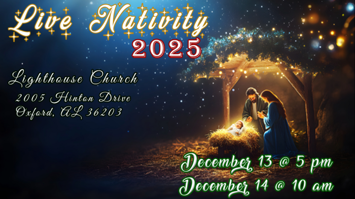 Live Nativity 2025 logo