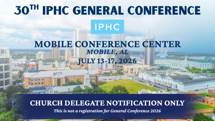 NCIPHC Church Delegate NOTIFICATION for General Conference 2026 logo