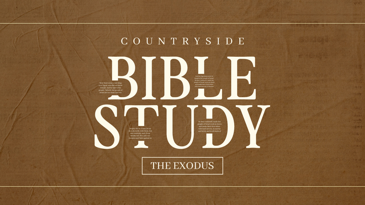 Countryside Bible Study - The Exodus logo