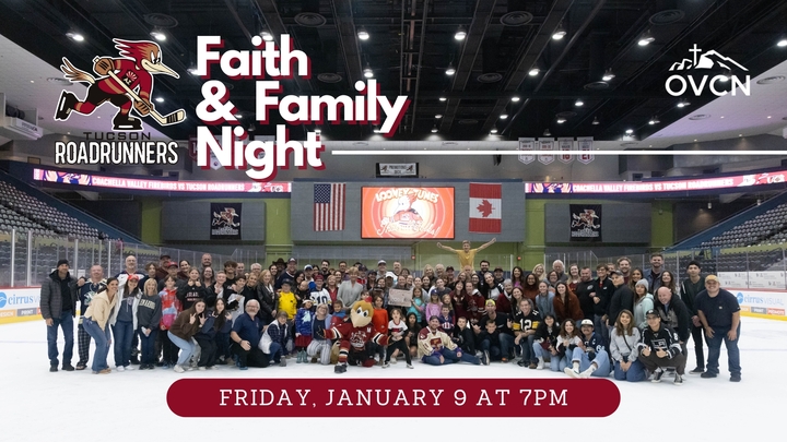 Faith and Family Hockey Night 2026 logo