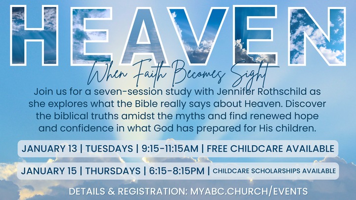 Women in the Word Winter 2026 - Heaven by Jennifer Rothschild logo