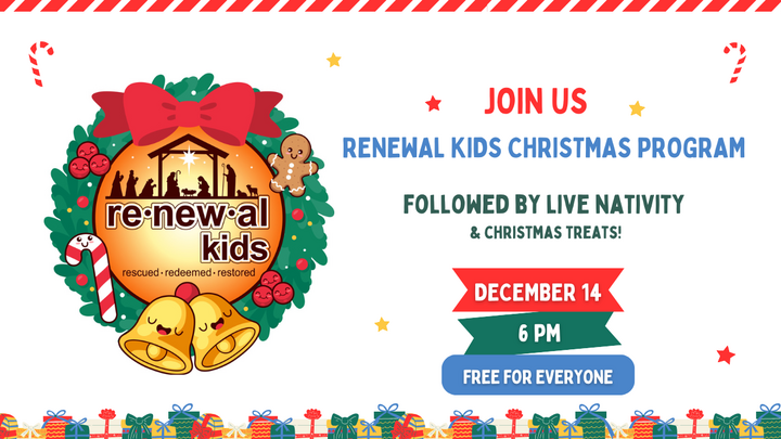 Renewal Kids Christmas 2025 logo