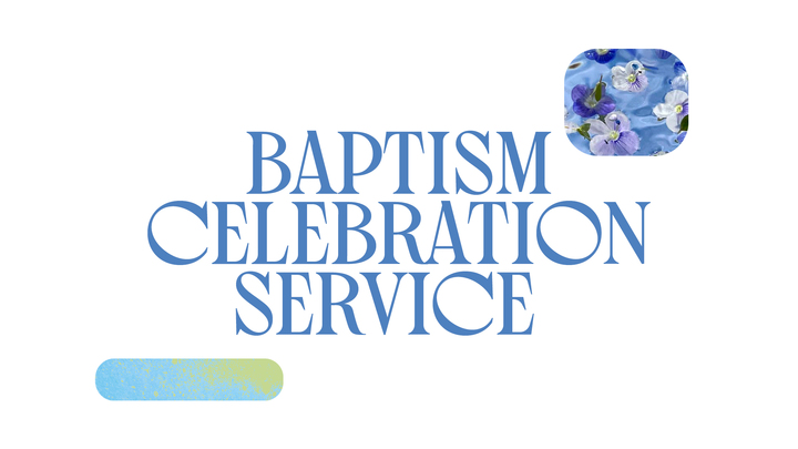 Baptism Celebration Service logo