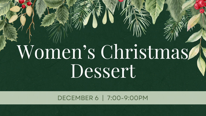 Women's Christmas Dessert | Lehi logo