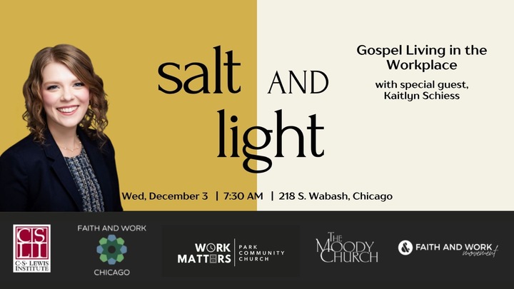 Salt & Light: Evangelism In The Workplace logo