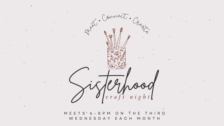 Sisterhood Craft Night: A Women's Event logo