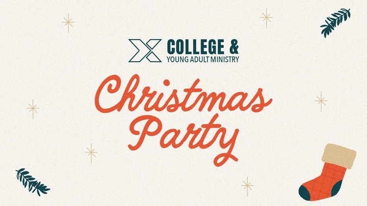 College and Young Adult | Christmas Party logo
