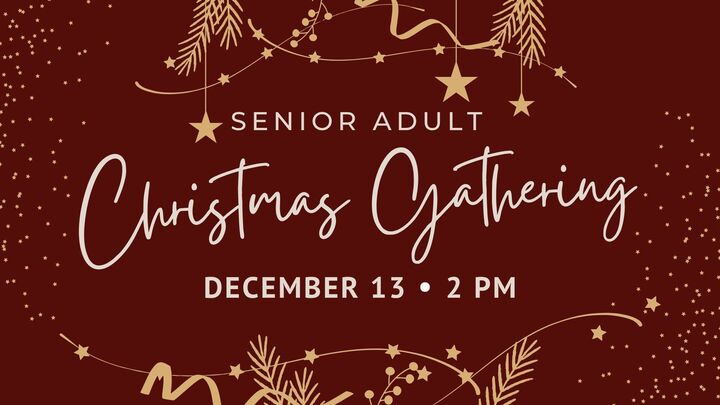Senior Adult Christmas Gathering logo