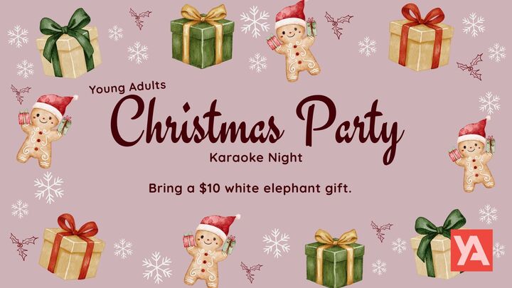 YA Christmas Party logo