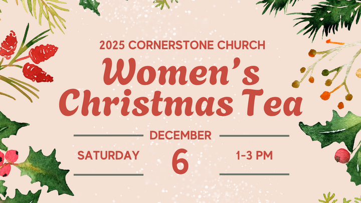 2025 Women's Christmas Tea logo