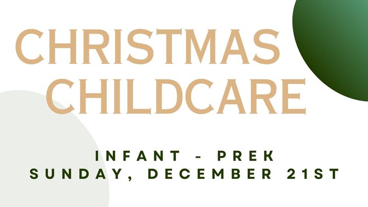 Childcare for Christmas Eve logo