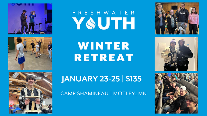 Youth Winter Wipe Out - Camp Shamineau logo