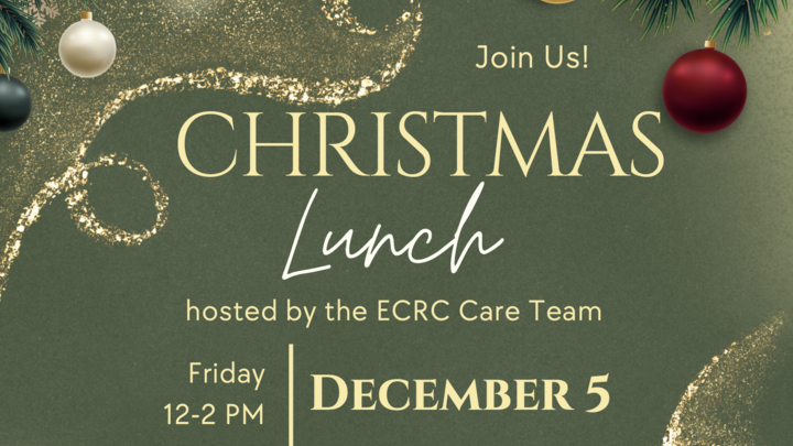 Christmas Lunch on December 5 logo