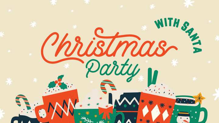 Christmas Party with Santa logo