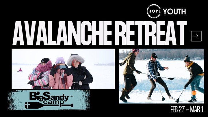 Hope Youth | Combo Avalanche Retreat logo