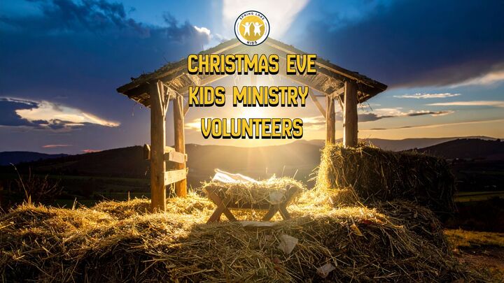 Christmas Eve Kids Ministry 2025 logo