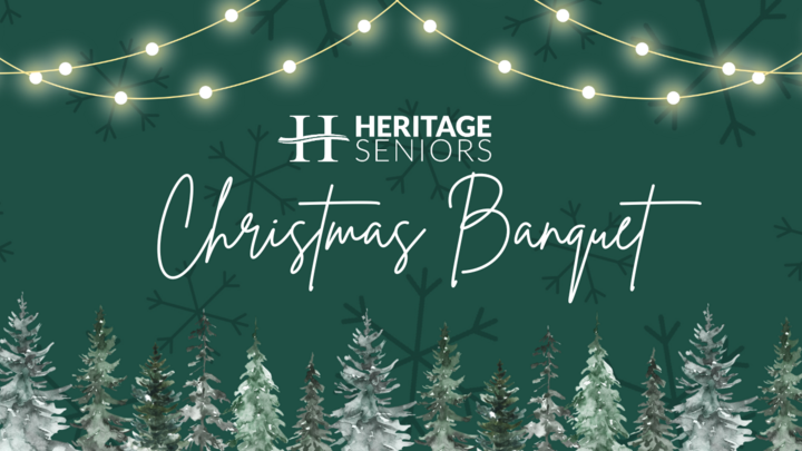 Heritage Seniors Christmas Banquet 2025 logo