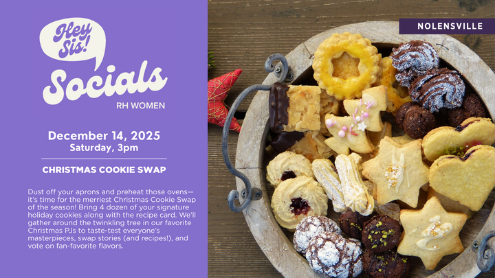 Hey Sis Social // Nolensville Campus logo