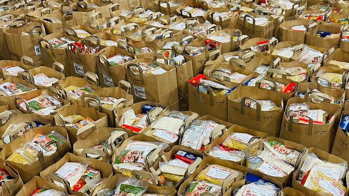 Holiday Food Bags Preparation logo