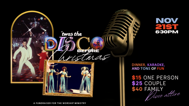 'twas the DISCO before Christmas  logo